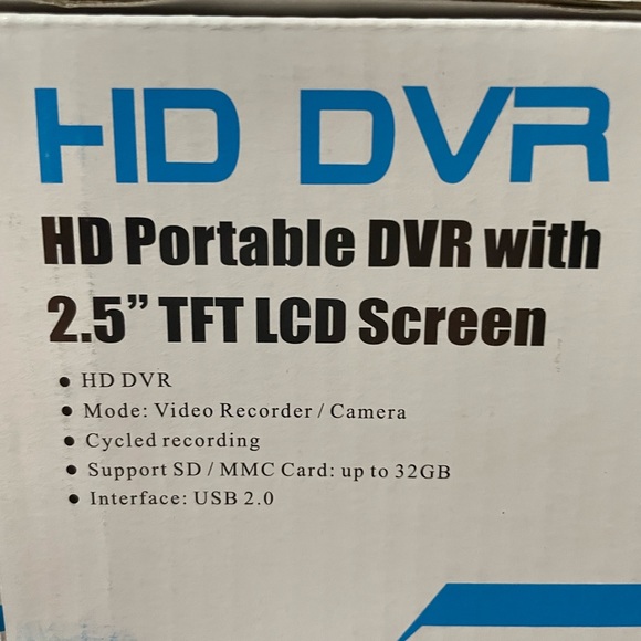 New Dash Camera: DVR Portable Camera with LCD screen. - Picture 5 of 5